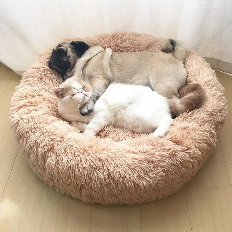 Calming Donut Bed for Dogs & Cats Pet Essentials-11