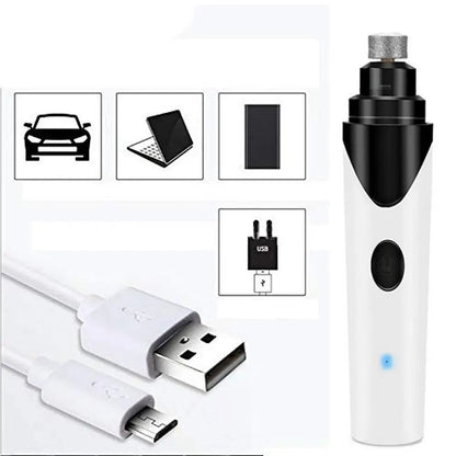 Rechargeable Pet Nail Clipper Pet Essentials-11