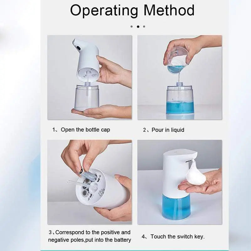 Automatic Touchless Foam Soap Dispenser Home Essentials-7