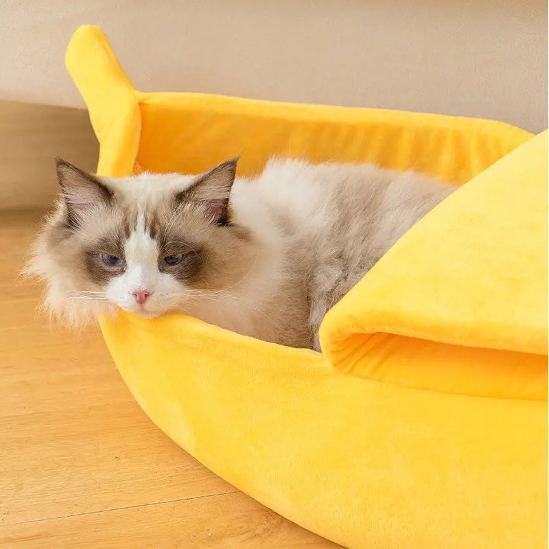 Banana Pet Bed – Funny Dog & Cat House Pet Essentials-6