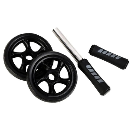 Double Wheel Ab Roller Trainer Fitness-6