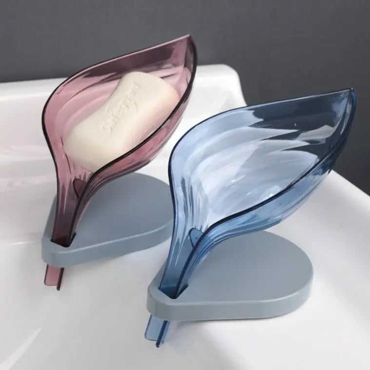 Leaf Soap Drain Holder Home Essentials-6