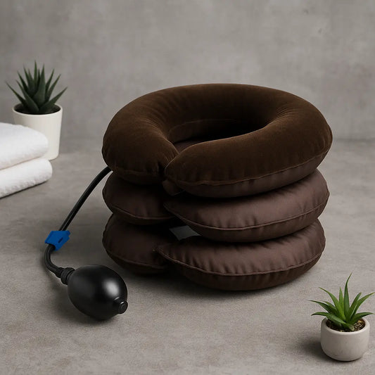 Neck Stretcher Air Traction Pillow Fitness-6