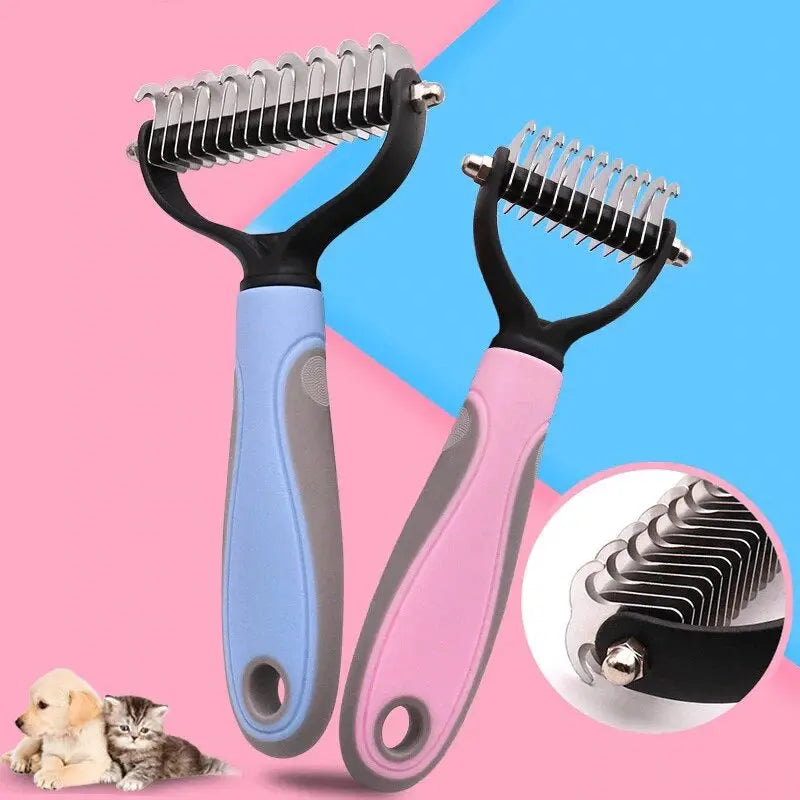 Pet Fur Knot Remover Comb – Dog Grooming Tool Pet Essentials-11