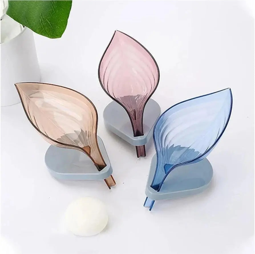 Leaf Soap Drain Holder Home Essentials-6