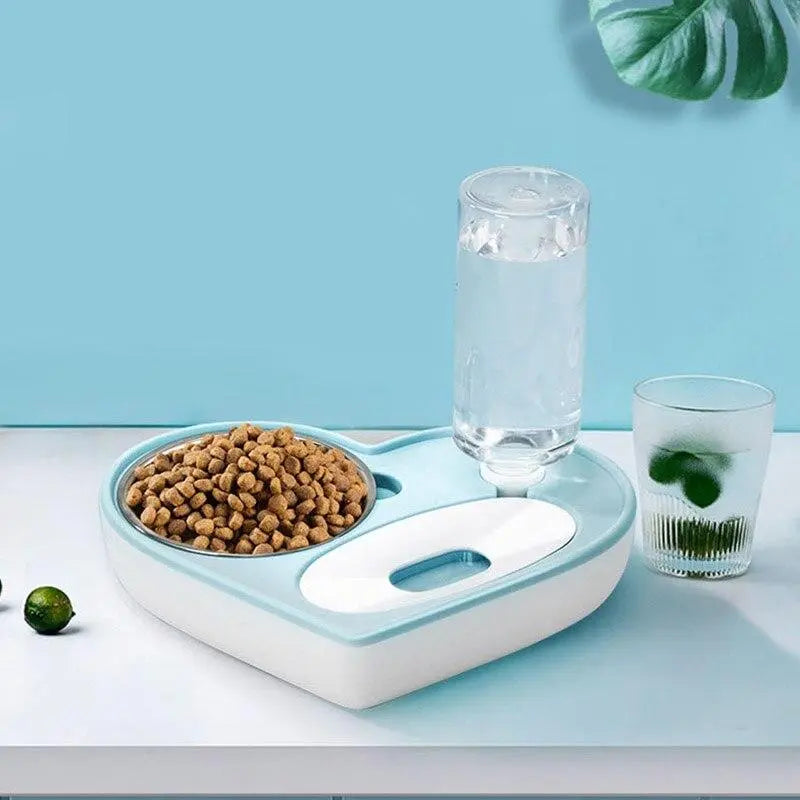2-in-1 Dog & Cat Feeder Station Pet Essentials-6