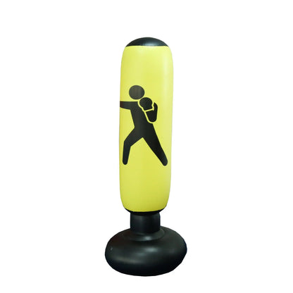 Inflatable Punching Bag Trainer Fitness-6
