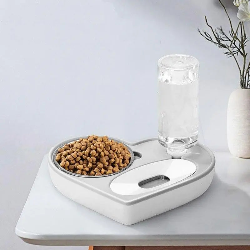 2-in-1 Dog & Cat Feeder Station Pet Essentials-6